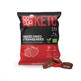 Fragole al cioccolato fondente Keto Bio, 40 g, Cacao