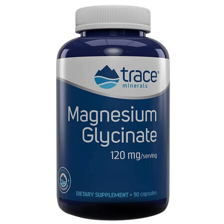 Magnesiumglycinaat, 90 capsules, Sporenmineralen