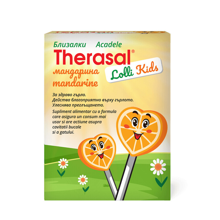 Lollipops for children Therasal Lolly Kids lollipops, 6 pieces, Vedra