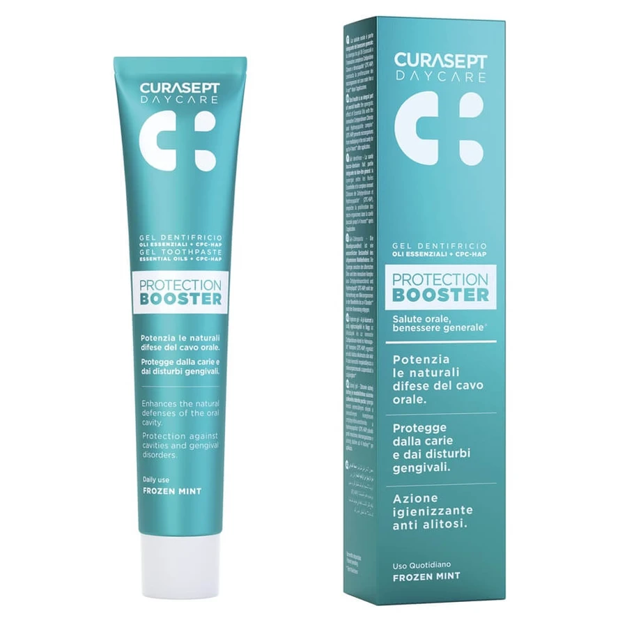 Pasta dentífrica Frozen Mint Daycare Protection Booster, 75 ml, Curasept