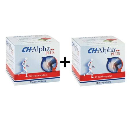 Flüssiges Kollagen Ch Alpha Plus, 2 x 30 Trinkfläschchen, Gelita Health