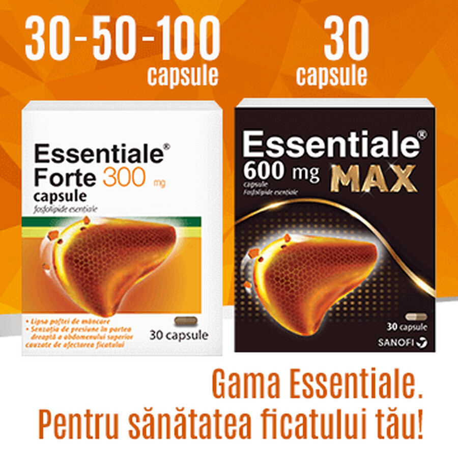 Essentiale Forte, 300 mg, 2 x 100 cápsulas, Sanofi