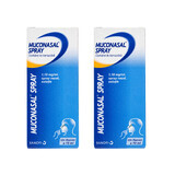 Muconasal spray 1,18 mg, 2 x 10 ml, spray nasal, solución, Sanofi