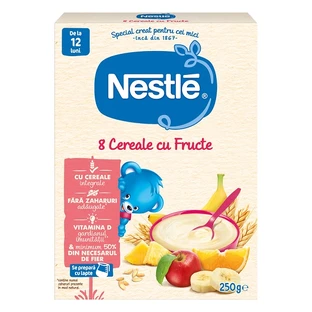 8 Cereales de frutas, a partir de 12 meses, 250 g, Nestlé
