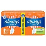 Paquete absorbente Always Duo Ultra Plus, 20 unidades, Talla 1, P&amp;G