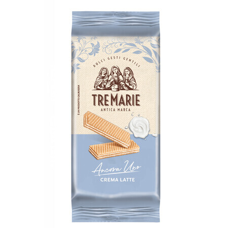 Waffles with milk cream, 45 g, Tre Marie