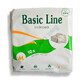 Basic Line L&#237;nea b&#225;sica biodegradable, 60 x 60 cm, 10 piezas, Nateen