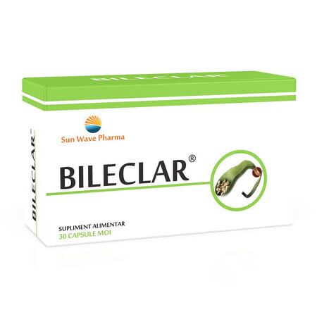 Bileclar, 30 cápsulas, Sun Wave Pharma