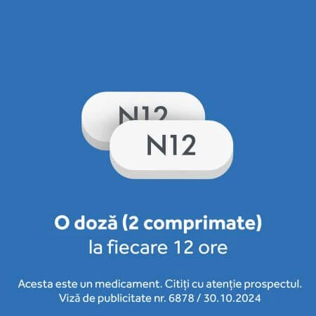 Nurofen SR, 300 mg, 12 comprimate cu eliberare prelungita, Reckitt Benckiser