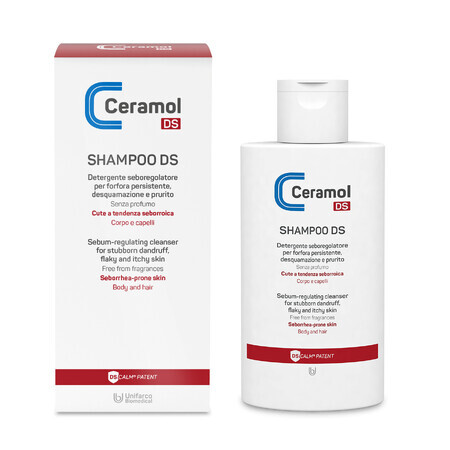 Champú DS, dermatitis seborreica, 200 ml, Ceramol