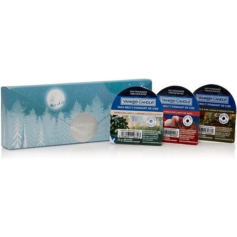 Set regalo Yankee Candle 3x Cera profumata 1×1 pz, set regalo