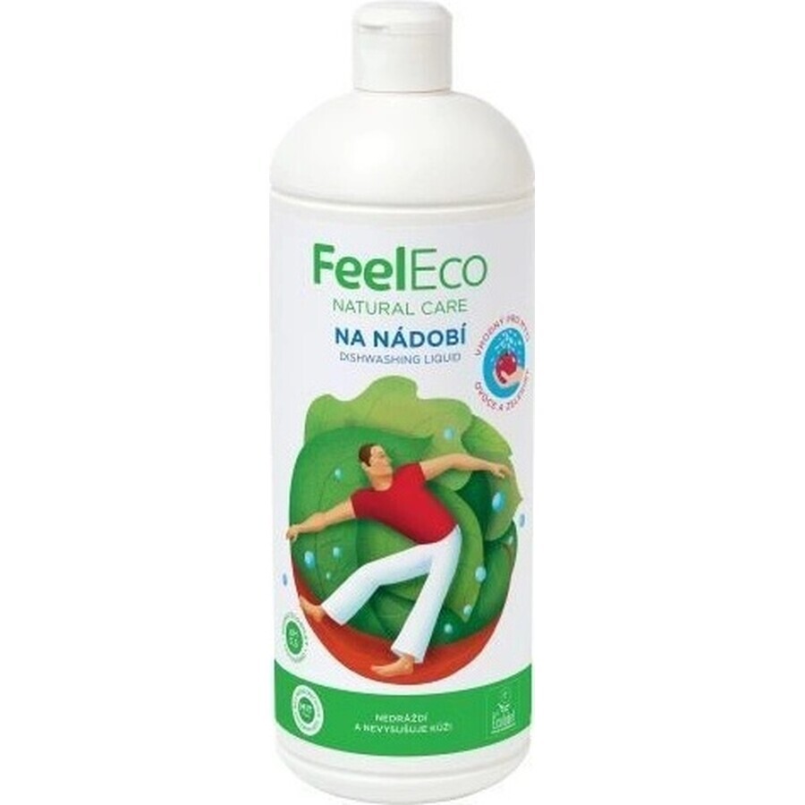 Feel Eco Dishwashing Liquid Raspberry 1×1000 ml, detersivo per piatti