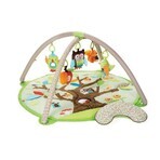 SKIP HOP Pătură de joacă 5 jucării, pernă Treetop Friends verde-maro 0 m+ 1×1 buc, pentru ca cei mici să se joace