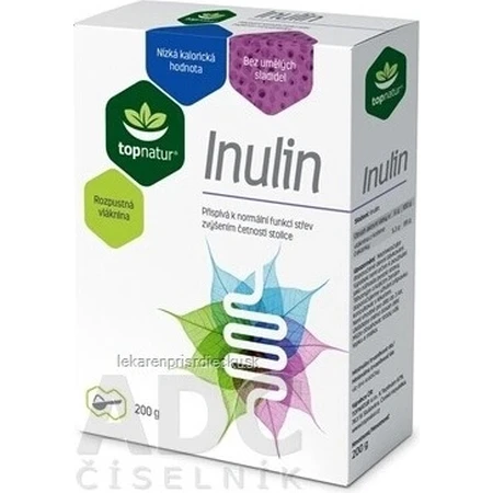 topnatur INULIN proszek, błonnik rozpuszczalny 1x200 g: ceny i cechy