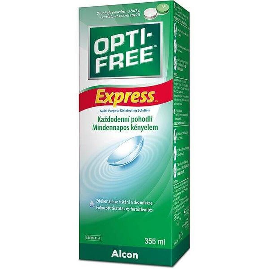 OPTI-FREE EXPRESS 1×355 ml, desinfección