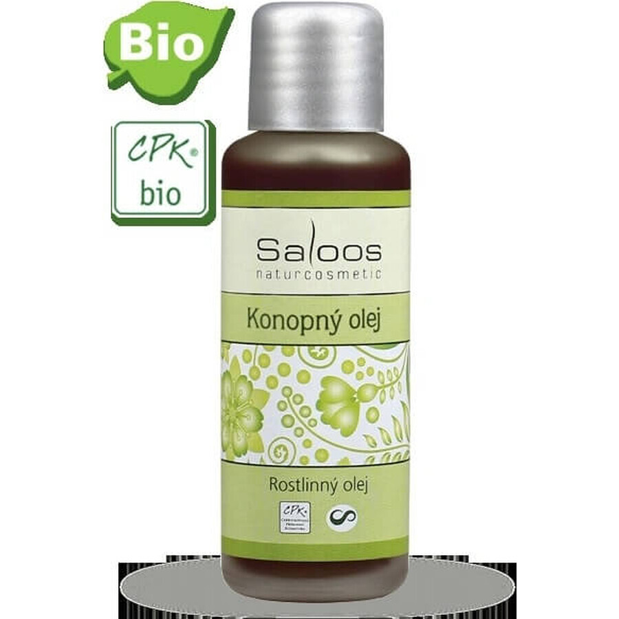 Saloos Aceite vegetal bio MIEL 1×50 ml, aceite para la piel