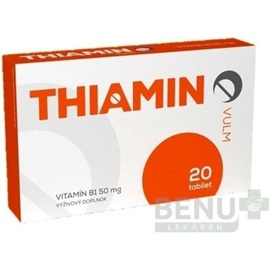 VULM THIAMIN 1×20 pcs, complément alimentaire