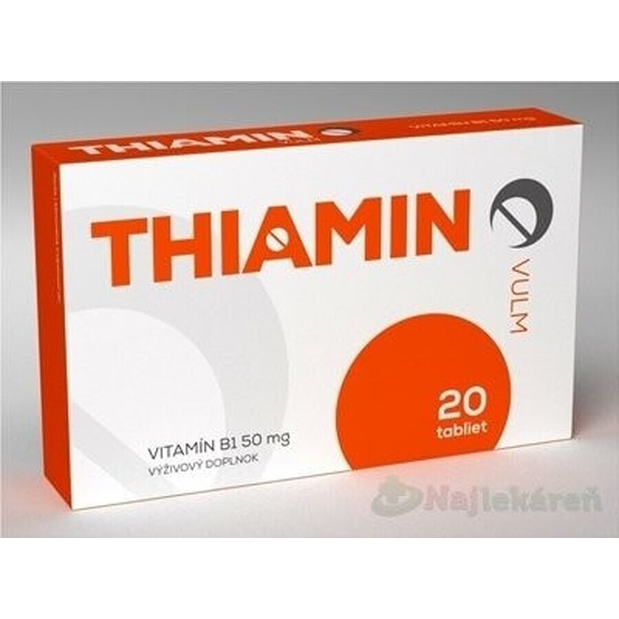 VULM THIAMIN 1×20 pcs, complément alimentaire