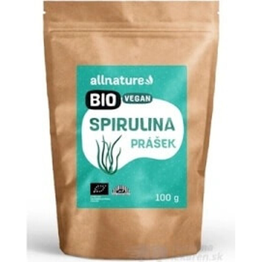 Allnature Spirulina Bio-Pulver 100g 1×100g