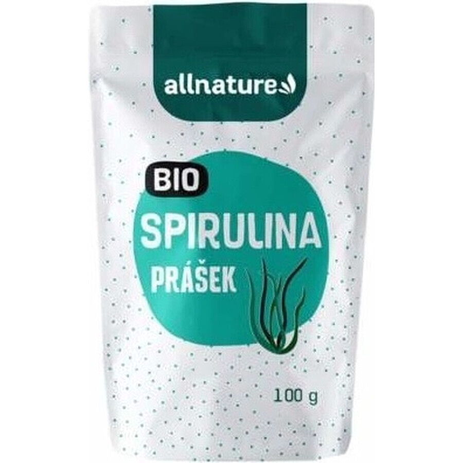 Allnature Spirulina Bio-Pulver 100g 1×100g