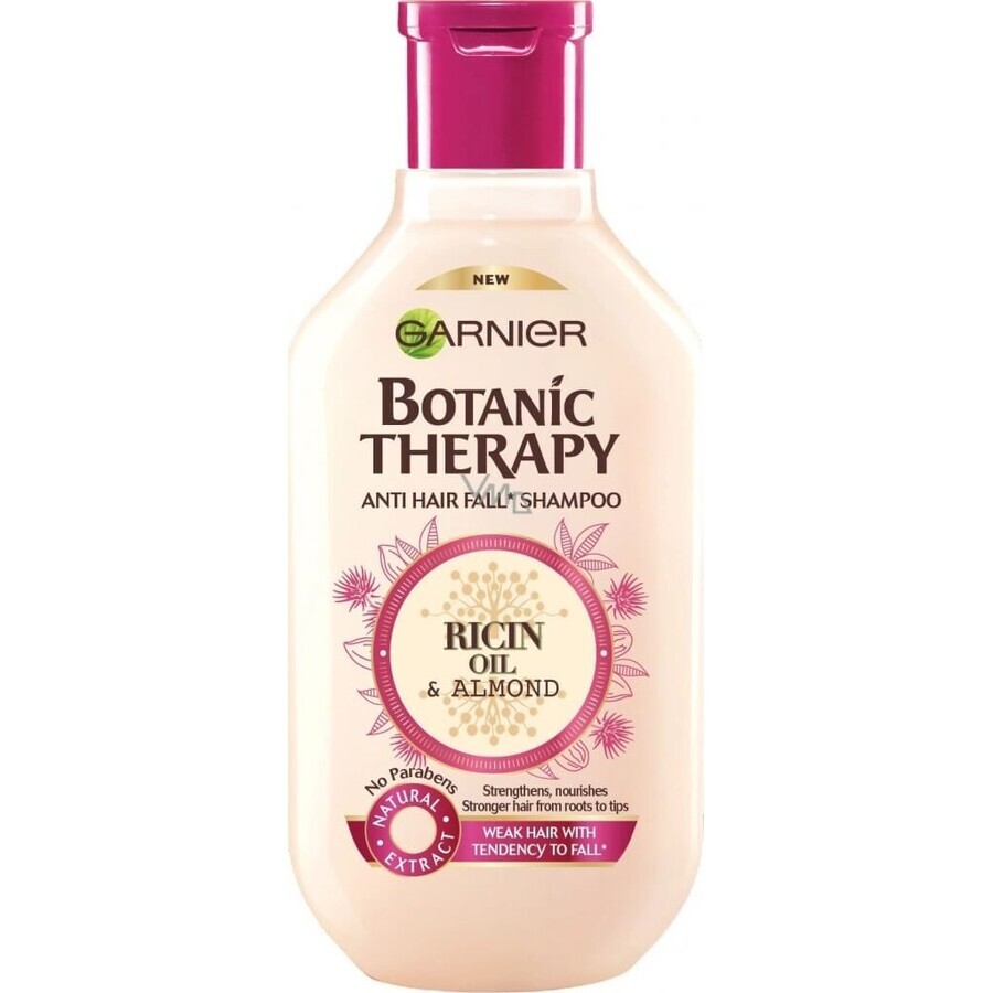 Garnier TERAPIA BOTÁNICA ACEITE DE RICINUS CHAMPÚ 1×250 ml, champú