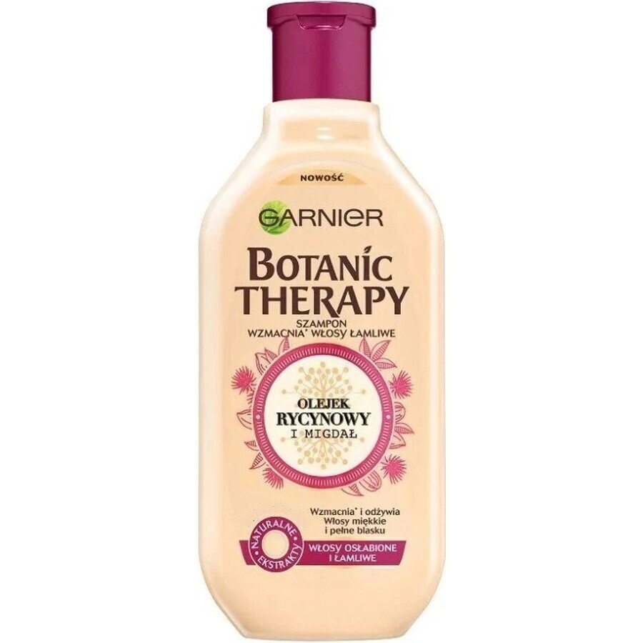 Garnier TERAPIA BOTÁNICA ACEITE DE RICINUS CHAMPÚ 1×250 ml, champú