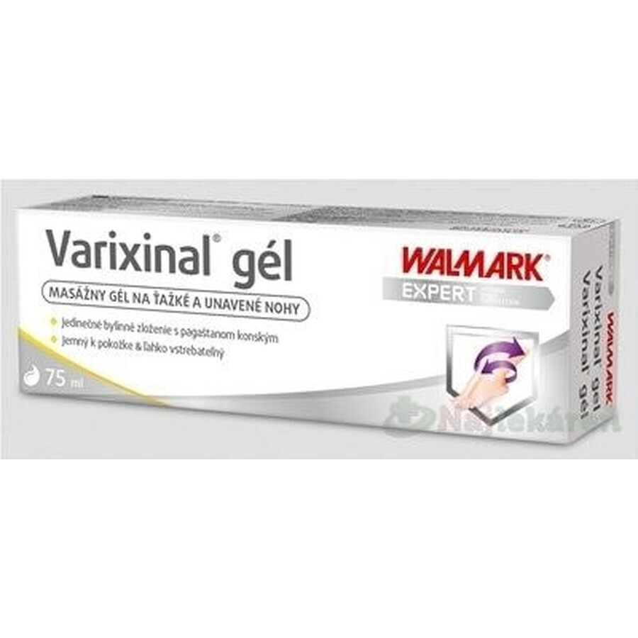 WALMARK Varixinal Gel 1×75 ml, Massagegel für schwere und müde Füße