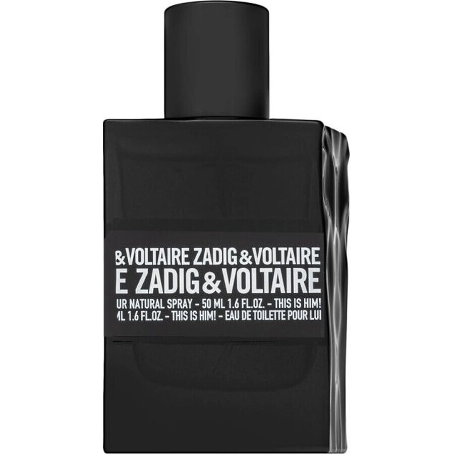 Zadig&Voltaire This Is Him Edt 50ml 1×50 ml, eau de toilette