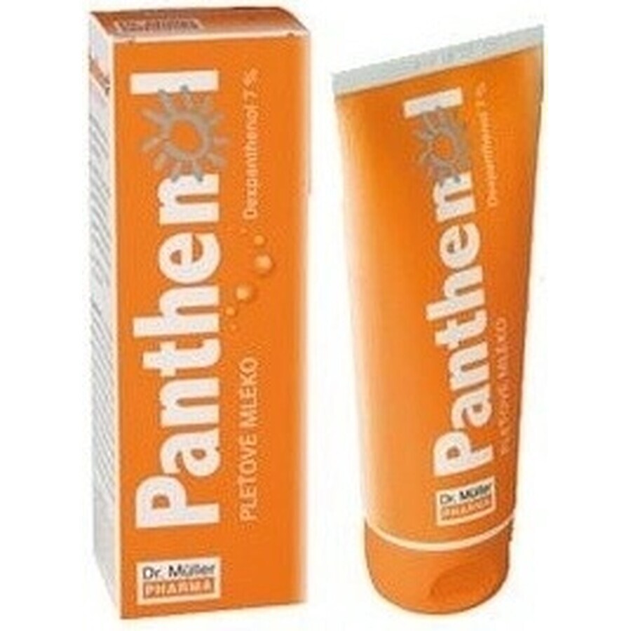 Müller PANTHENOL BODY MILK 1×200 ml, lotion pour le corps