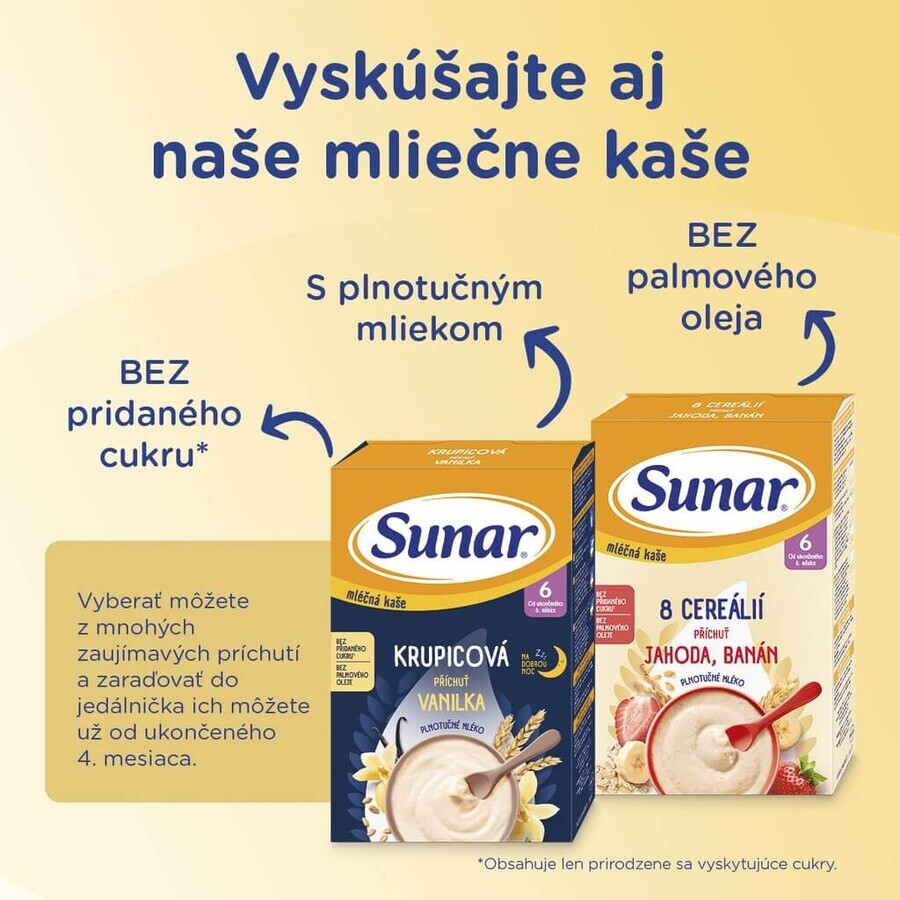 Sunar Complex 3 6×600 g, leche infantil, a partir de 12 meses