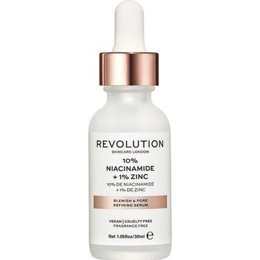 Revolution Skincare Skincare Blemish and Pore Refining Serum - 10% Niacinamide + 1% Zinc Serum 1×1 pc