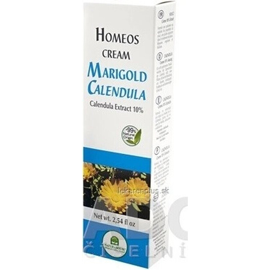 NH - Homeos MARigold cream MARigold cream 1×75 ml, 10% Marigold extract