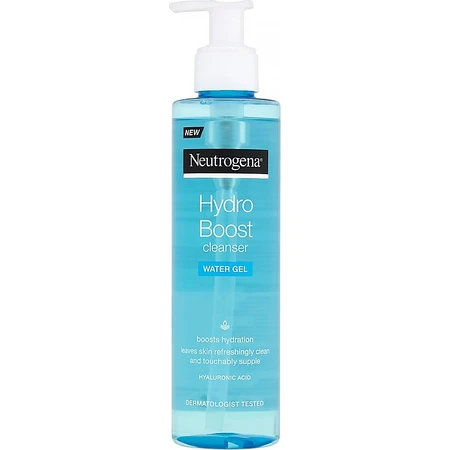 NEUTROGENA® Hydro Boost Gel Limpiador sin perfume 1×200 ml, gel limpiador
