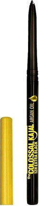 Maybelline New York The Colossal Kajal Kajal 12H extra black eyeliner 1&#215;0,25 g, delineador de ojos