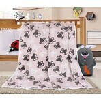 Baby blanket ELLA 1005/171 75x100cm mice 1×1 pc, baby blanket