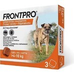 FRONTPRO® comprimidos masticables antiparasitarios para perros (4-10 kg) 1×3 tbl, comprimidos antiparasitarios