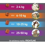 FRONTPRO® comprimidos masticables antiparasitarios para perros (4-10 kg) 1×3 tbl, comprimidos antiparasitarios