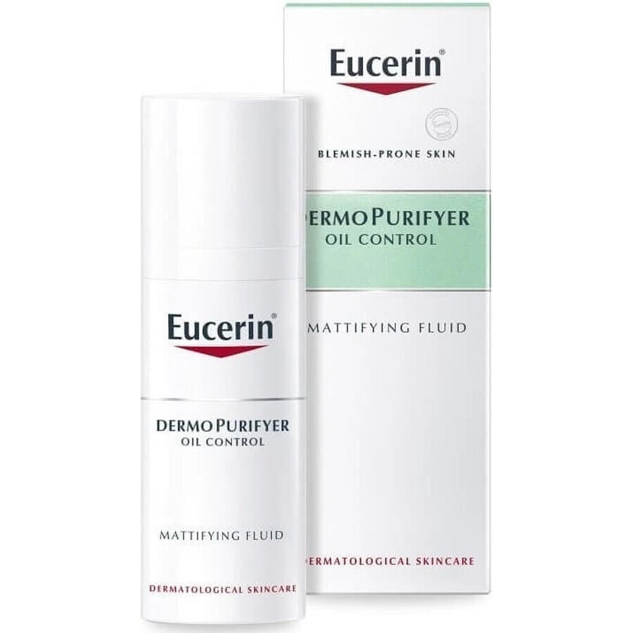 Eucerin DERMOPURE emulsión matificante 1×50 ml, pieles con problemas