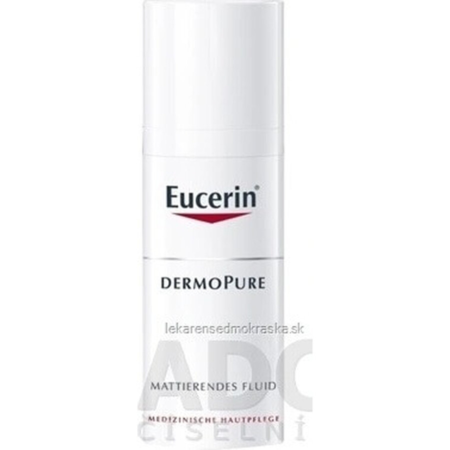 Eucerin DERMOPURE emulsión matificante 1×50 ml, pieles con problemas