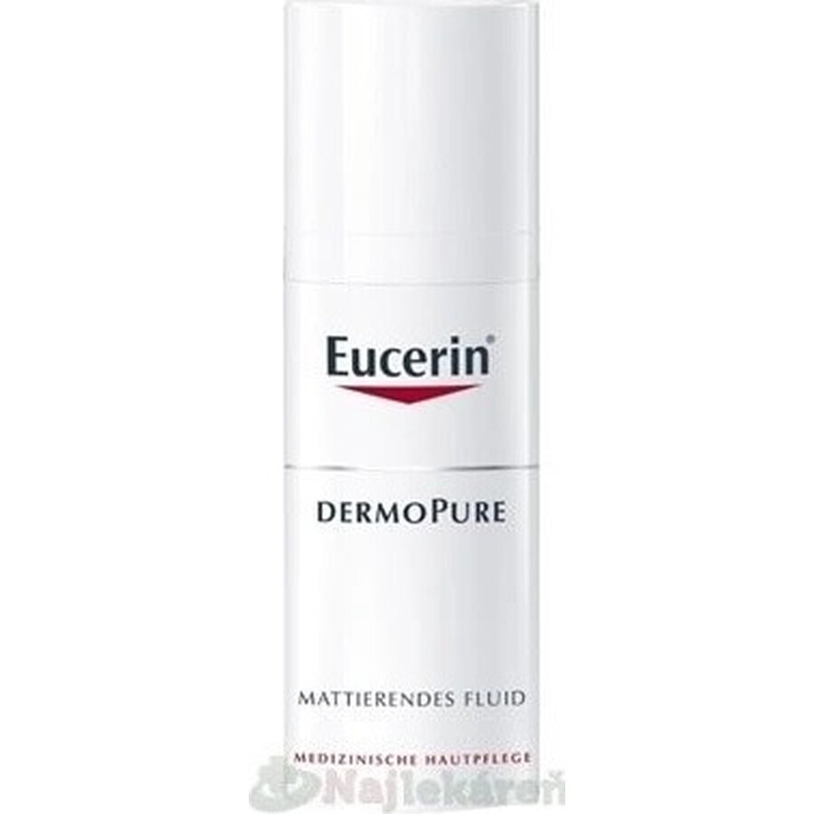 Eucerin DERMOPURE emulsión matificante 1×50 ml, pieles con problemas