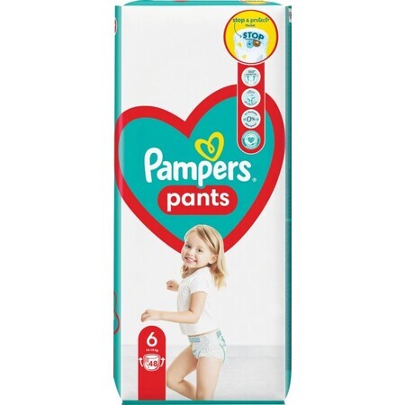 Pañales Pampers GP S6 48 piezas (15+kg) 1×48 piezas