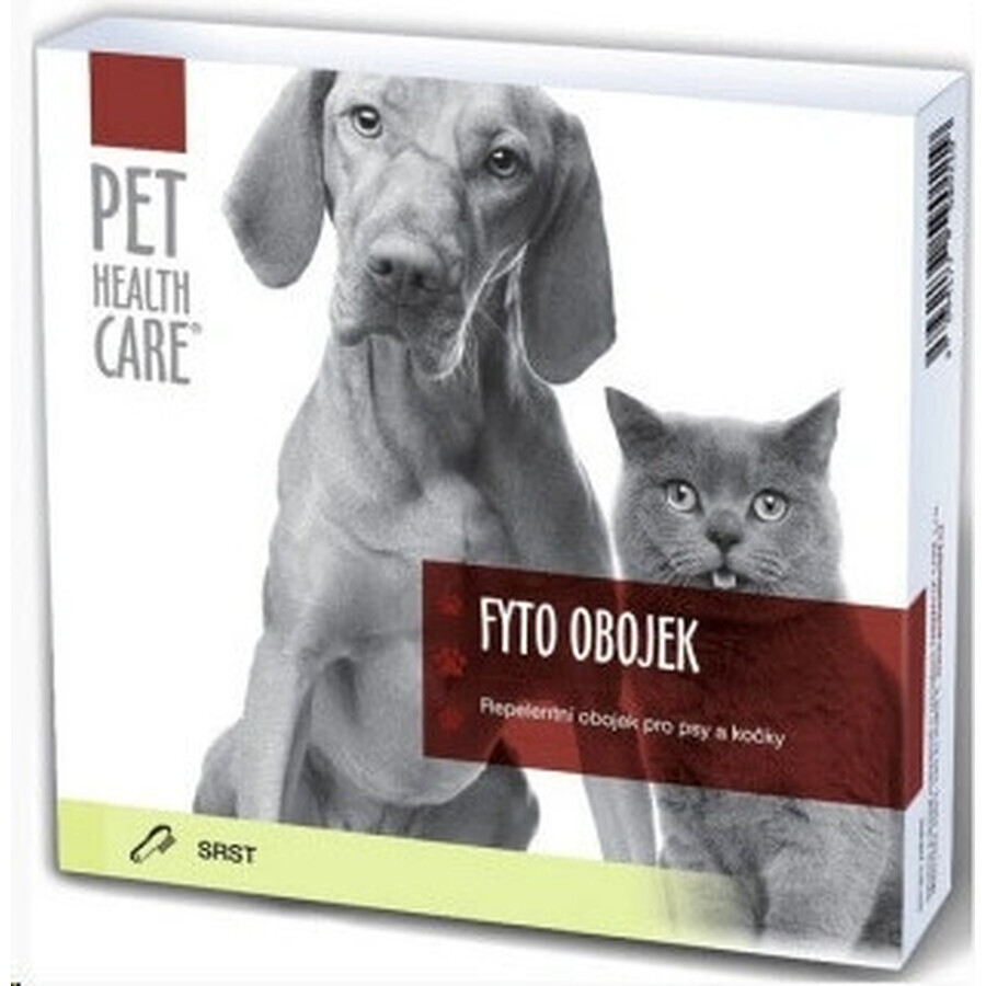 PET HEALTH CARE FYTO COLLAR FORTE 1×1 ud, collar repelente para perros y gatos