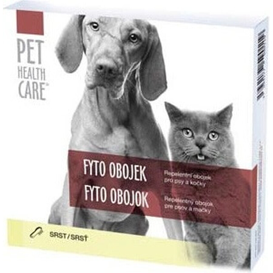 PET HEALTH CARE FYTO COLLAR FORTE 1×1 ud, collar repelente para perros y gatos