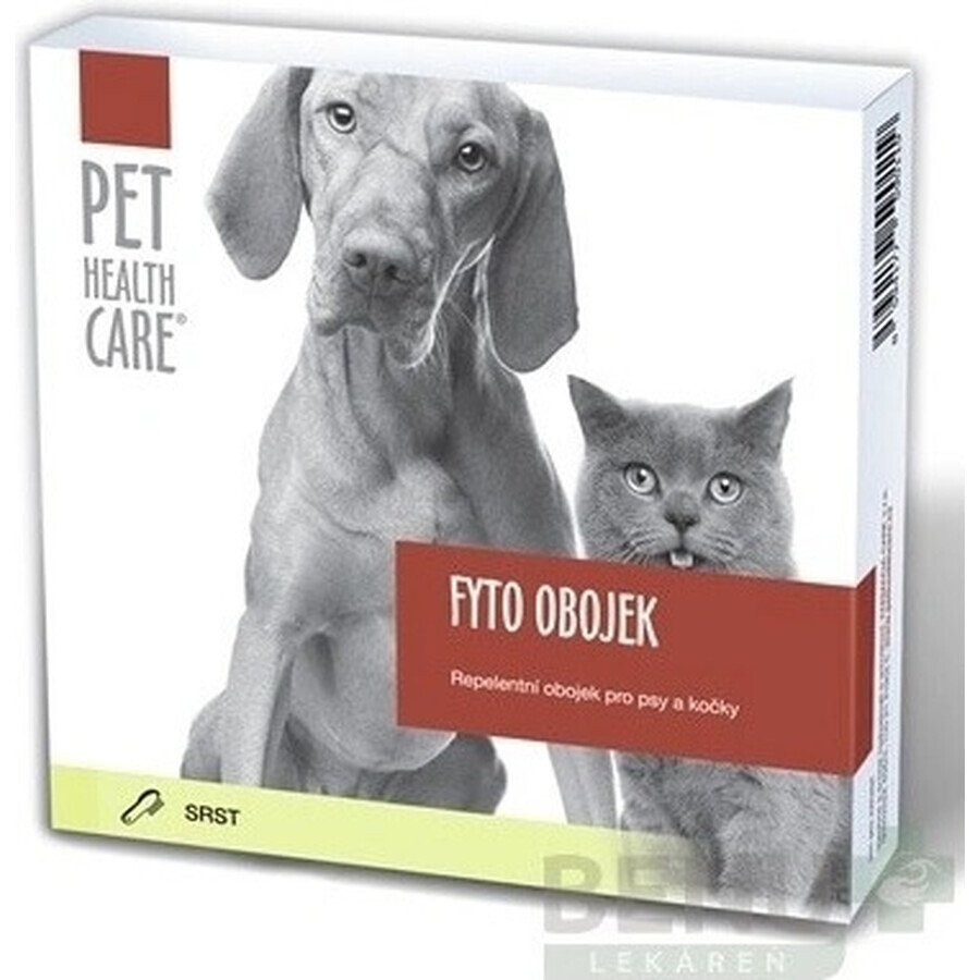 PET HEALTH CARE FYTO COLLAR FORTE 1×1 ud, collar repelente para perros y gatos