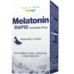 Mélatonine complexe RAPID 5mg SALUTEM 1×100 tbl