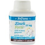 MedPharma ZINOC 25 mg Forte 1×107 tbl, (gluconato de zinc)