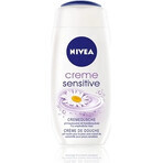 NIVEA Gel de duș Creme Sensitive 250ml 1×250 ml, hidratează pielea