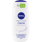 NIVEA Gel de duș Creme Sensitive 250ml 1×250 ml, hidratează pielea