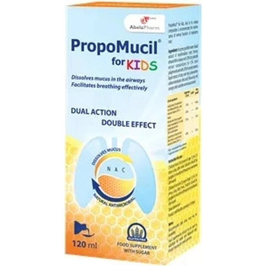 PropoMucil for KIDS 1×120 ml, sirop pentru imunitate
