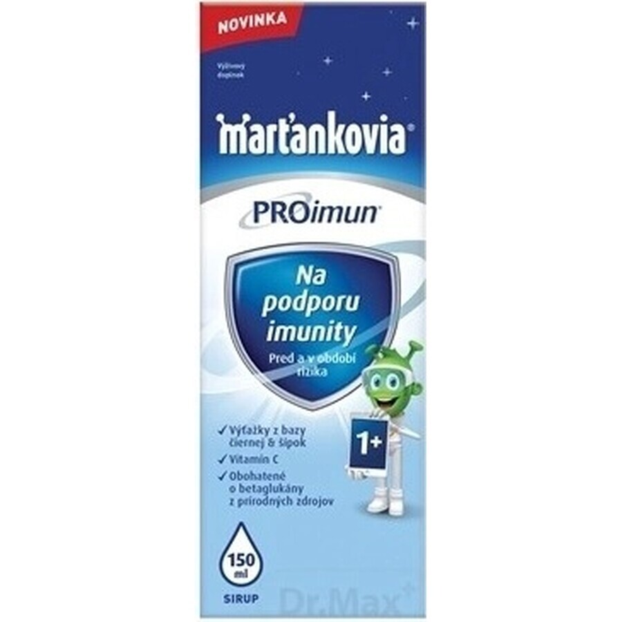 WALMARK Martiankovia PROimun 1×150 ml, jarabe de inmunidad